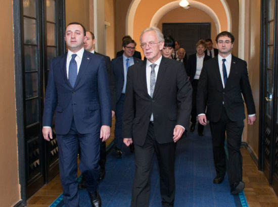 Kohtumine Gruusia peaministri Irakli Garibashviliga